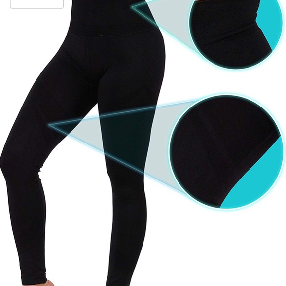 Yelete Pants - Shadow faded stripe compression control leggings